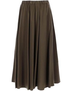 Aspesi Cotton Skirt - Brown