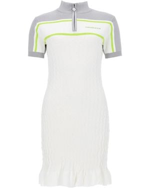CASABLANCA Polo Shirt Dress Tennis - White
