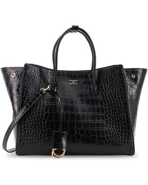 Balenciaga All Hampton Small Bag - Black