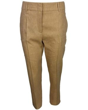 Eleventy Trousers - Natural