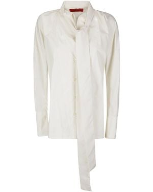 Thelatest Ecru Long-Sleeved Shirt - White