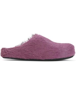 Marni Fussbett Sabot - Purple
