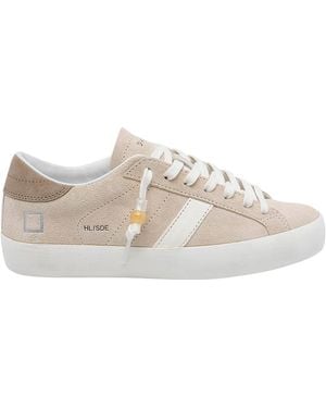 Date Hill Low Suede Trainers - White