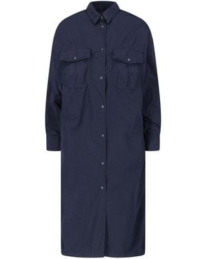 Aspesi Buttoned Jacket - Blue