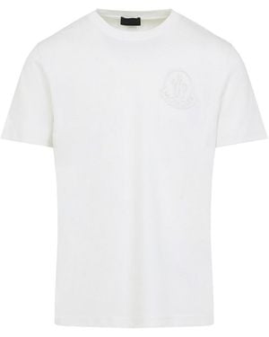 Moncler Short Sleeves T-Shirt - White