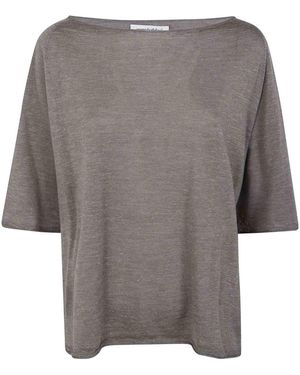 Gentry Portofino Knit Jumper - Grey
