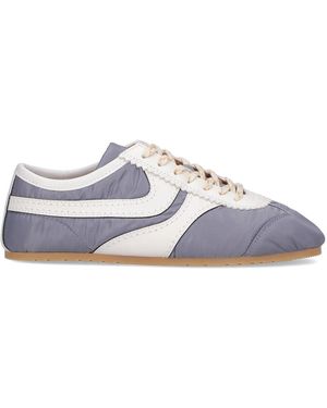 Dries Van Noten Trainers With Leather - White