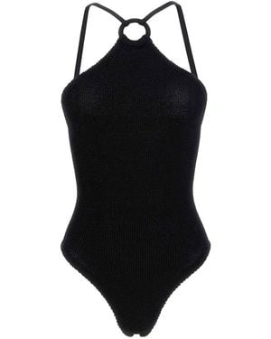 Hunza G Jasmine' One-Piece Swimsuit - Black
