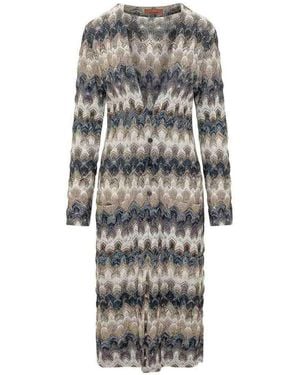 Missoni Long Cardigan - Gray