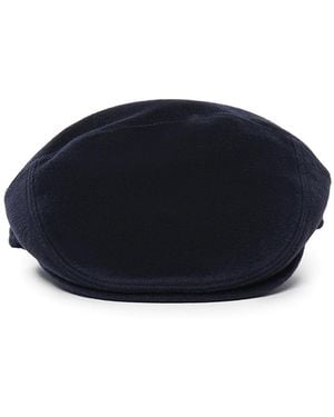 Borsalino Vincenzo Wool Beanie - Blue