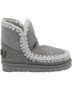 Mou Eskimo Booties - Gray
