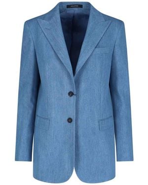 Tagliatore Blazer Monopetto - Blue
