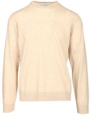 Ballantyne Crew Neck Sweater - Natural