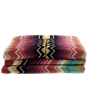 Missoni Set Di 5 Asciugamani - Rosso