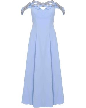 Tarik Ediz Dress - Blue