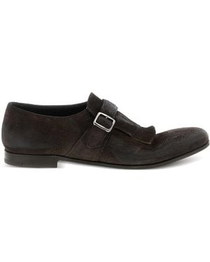 Church's Smooth Leather Lace-Ups - Black