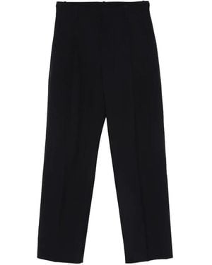 Altea 'Orval Seersucker' Trousers - Black