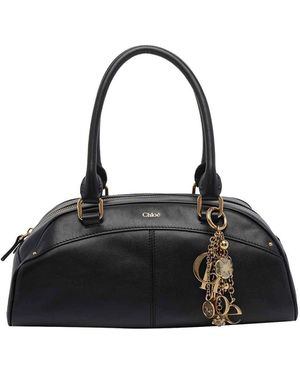 Chloé Bowling Bag - Black