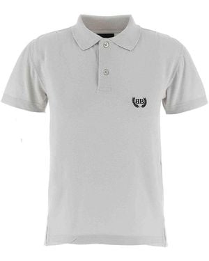 Balenciaga 'Laurel Classic' Polo Shirt - Grey