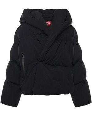 DIESEL J-Scotts-Padded-A Puffer Jacket - Black