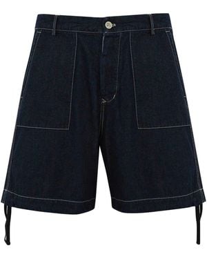 C.P. Company 3/1 Denim Bermuda Shorts - Blue