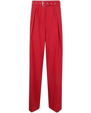 Dries Van Noten Peaches Bis Trousers - Red