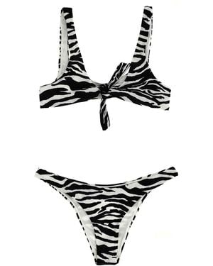 The Attico Wonderful Summer Bikini - Black