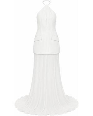 Sportmax Spxpinne Dress - White