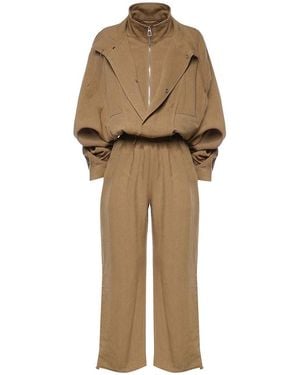 Frankie Shop Marvin Jumpsuit - Natural