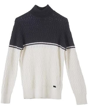 KARL LAGERFELD Two-Tone Shirt - Blue