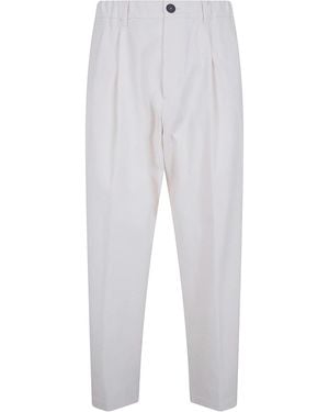 Herno Regular Pants - White