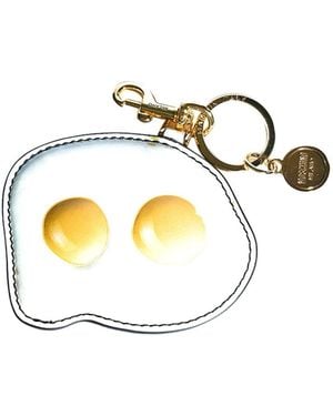 Moschino Egg Keychain Charms - Metallic