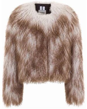 S.w.o.r.d 6.6.44 Fur Jacket - Brown