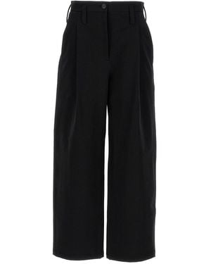 Philosophy Di Lorenzo Serafini Front Pleat Pants - Black