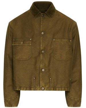 Maison Margiela Button-Up Sport Jacket - Green
