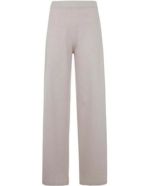 D. EXTERIOR Cashmere Drawstring Trousers - Grey