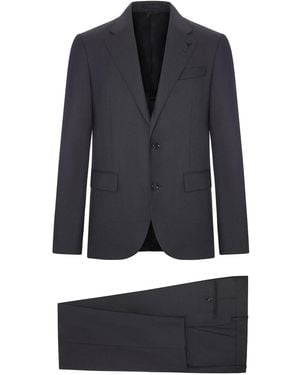 Lardini Single-Breasted Tailored Suit - Blue