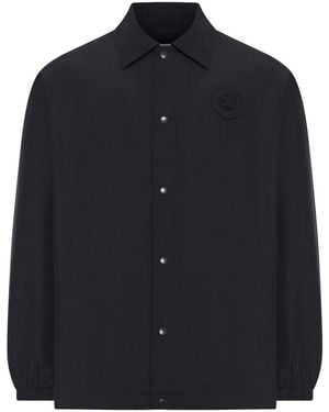 Canada Goose Regency Jacket With Logo - Blue