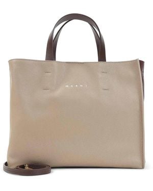 Marni Museo Soft Tote Bag - Natural