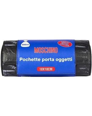 Moschino Clutch Trash Chic - Blue
