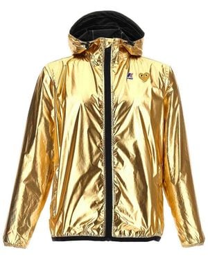COMME DES GARÇONS PLAY X K-Way Jacket - Metallic