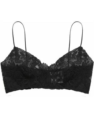 Ermanno Scervino Lace Top - Black