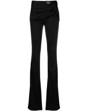 Versace Wide Trousers - Black