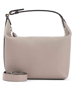 Valextra Mochi Pouch Bag - Natural