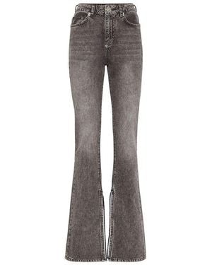 Philipp Plein Jeans Boot-Cut - Gris
