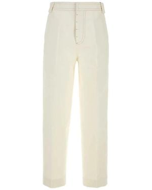 Ami Paris Pantaloni Larghi - Bianco