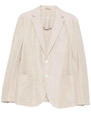 Circolo 1901 Blazer Jacket With Pockets - Natural