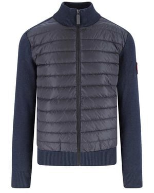 Canada Goose Hybridge Padded Cardigan - Blue