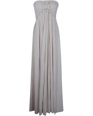 La Petite Robe Di Chiara Boni Long Dresses - Grey
