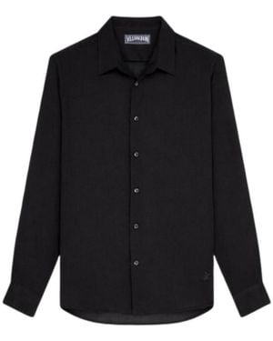Vilebrequin Linen Shirt - Black